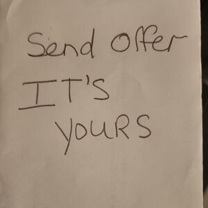 Swimsuits For All Handwritten Offer Note